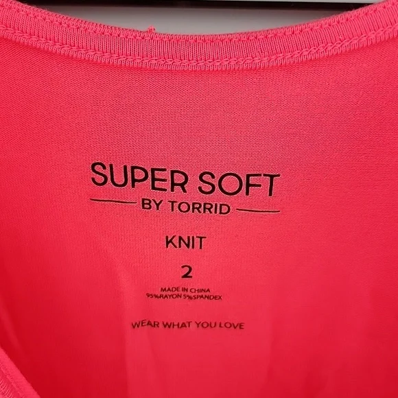 Super Soft By Torrid Jersey Knit Sleeveless Scoop Neck Dress - Picture 6 of 11